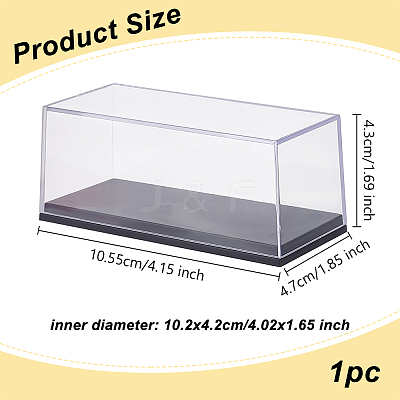 Transparent Acrylic Toys Action Figures Display Boxs ODIS-WH0030-73-1