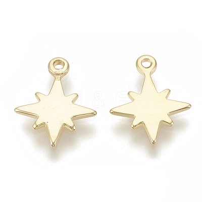 Brass Charms KK-T029-17G-1