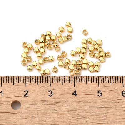 Brass Spacer Beads KK-P198-02A-G-1