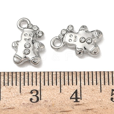 Christmas Alloy Crystal Rhinestone Pendants FIND-L026-01B-P-1