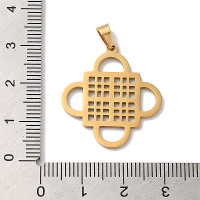 304 Stainless Steel Pendants STAS-U010-22G-1