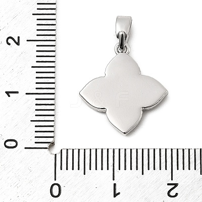 Natural Shell & Clear Cubic Zirconia Pendants KK-G553-13P-1