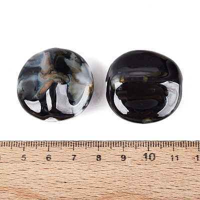 Vintage Handmade Porcelain Beads PORC-N013-22-01-1