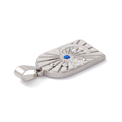 304 Stainless Steel Pendants STAS-A062-27-1