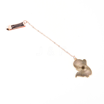 Zinc Alloy Bookmarks AJEW-TAC0027-09-1