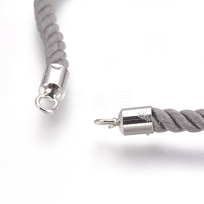 Cotton Cord Bracelet Making KK-F758-03J-P-1