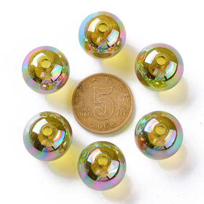 Transparent Acrylic Beads MACR-S370-B16mm-737-1