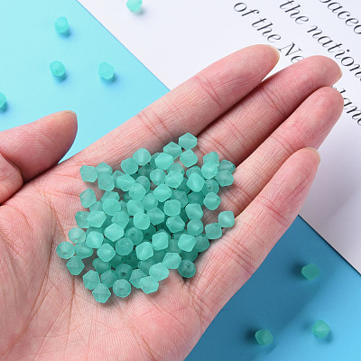 Frosted Acrylic Beads MACR-S373-61K-01-1