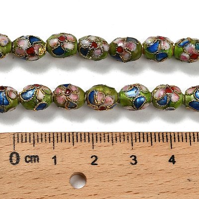 Handmade Cloisonne Beads CLB-F001-01A-1