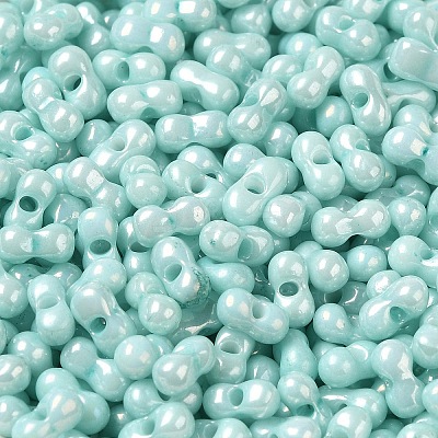 Opaque Colours Luster Glass Seed Beads X1-SEED-B001-01A-08-1