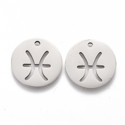 Tarnish Resistant 201 Stainless Steel Pendants STAS-Z001-B-11P-1