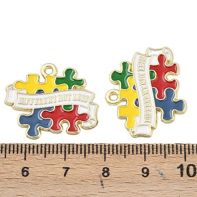 Alloy Enamel Pendants FIND-I067-01G-02-1