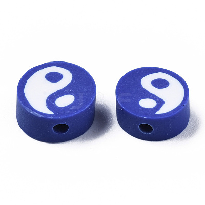 Handmade Polymer Clay Beads CLAY-T016-65I-1