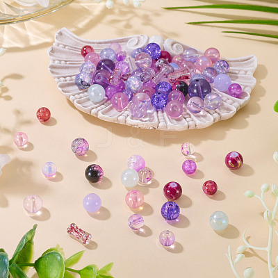 80G Transparent Glass Beads DGLA-TA0001-47H-1
