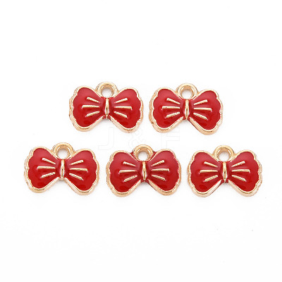 Alloy Enamel Pendants ENAM-S121-177B-RS-1