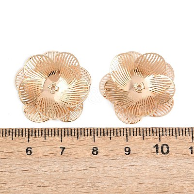 Brass Bead Caps KK-Z130-02KCG-01-1