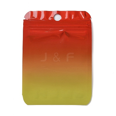 Rectangle Glitter Holographic PVC Resealable Packaging Bags ABAG-P011-01B-02-1