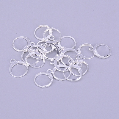 Brass Leverback Earring Findings LS-KS-TAC0003-12S-1