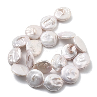 Natural Baroque Keshi Pearl Beads Strands PEAR-P064-08B-02A-1