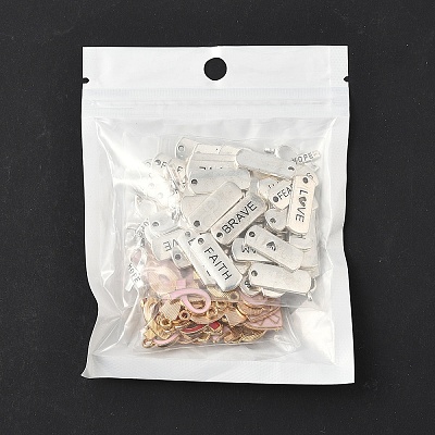 100Pcs 10 Styles Alloy Enamel Pendant Sets FIND-YW0006-82-1