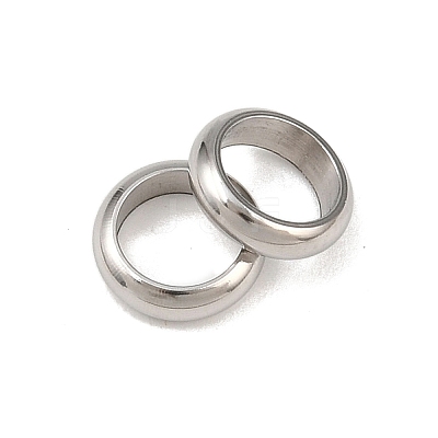Tarnish Resistant Ring 304 Stainless Steel Spacer Beads STAS-N020-11-7mm-1