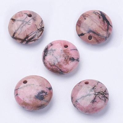Natural Rhodonite Pendants G-F524-J01-1