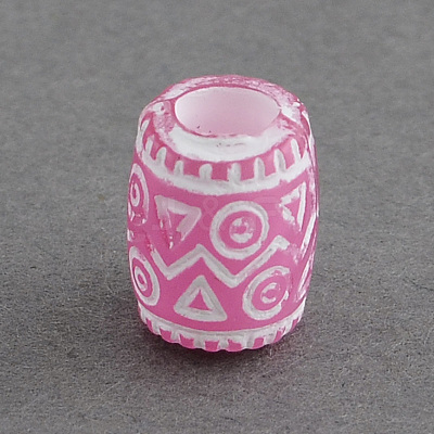 Transparent Acrylic European Beads X-OPDL-R112-M-1