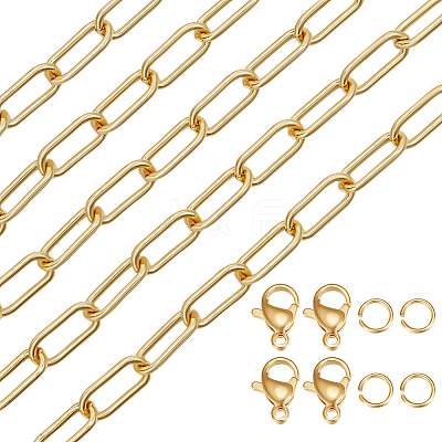 DIY Chain Necklace Jewelry Kits DIY-BBC0002-29-1