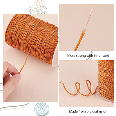 200 Yards Nylon Braided Threads NWIR-PH0002-23G-1