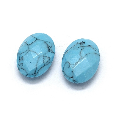 Synthetic Turquoise Beads LS-G-O175-15M-1