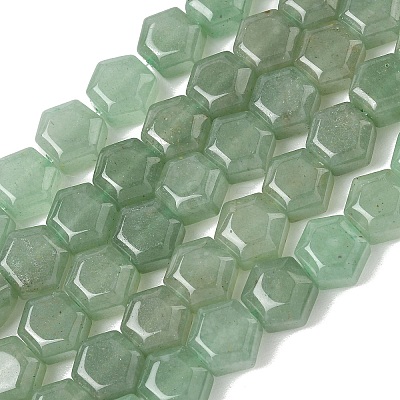 Natural Green Aventurine Beads Strands G-G463-A02-10x11mm-1