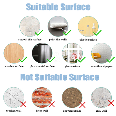 PVC Plastic Sticker for Wall Decoration Accessories AJEW-WH0007-05C-1