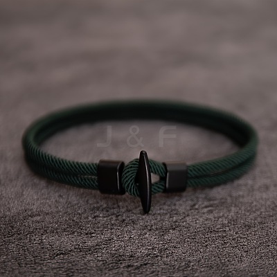 Nylon Cord Bracelets for Men Women WGFB64D-04-1