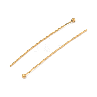 304 Stainless Steel Ball Head Pins X-STAS-F312-19G-02-1