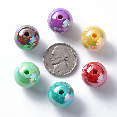 Opaque Acrylic Beads MACR-S370-D16mm-M2-1