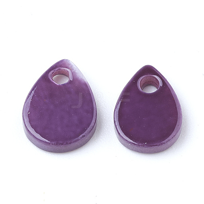 Freshwater Shell Charms SHEL-Q008-92C-1