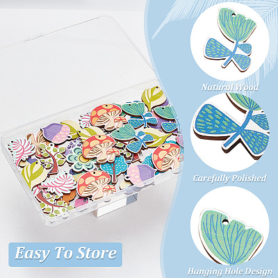 DIY Plant Earring Making Kit DIY-AR0003-33-1