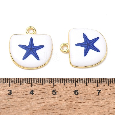 Printed Brass Pendants KK-CBAF9BC-04G-01-1