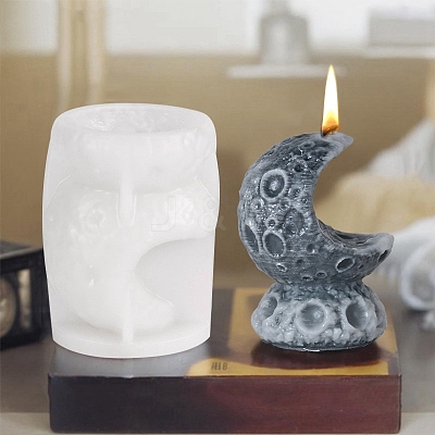 Moon DIY Silicone Candle Molds SIL-F014-05D-1