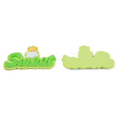 Opaque Resin Cabochons CRES-N021-129-1