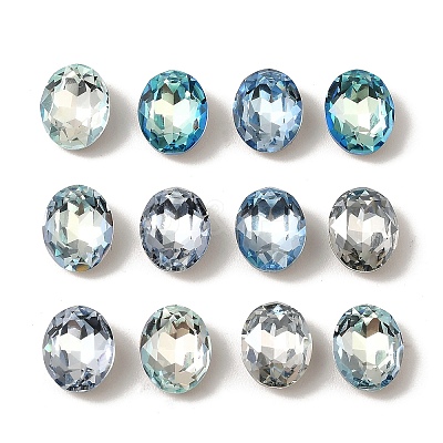 K5 Glass Rhinestone Cabochons GLAA-C036-03B-1