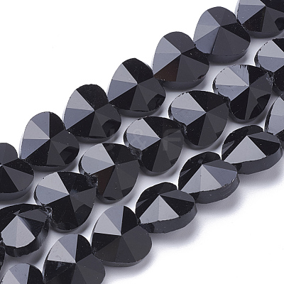 Transparent Glass Beads GLAA-Q066-14mm-A01-1