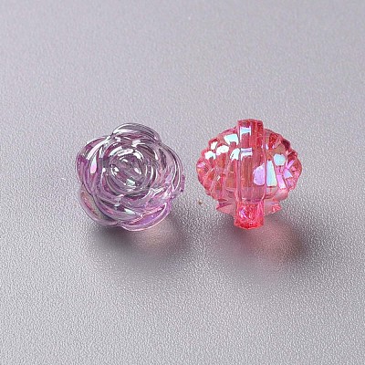 Transparent Acrylic Beads TACR-S154-33C-1