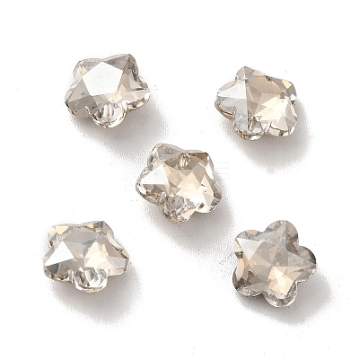 Mocha Style K9 Glass Rhinestone Cabochons RGLA-G017-02A-1