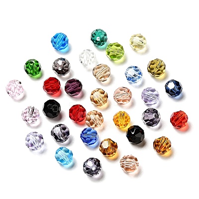 Imitation Austrian Crystal Beads SWAR-F021-6mm-M-1