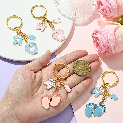 Alloy Enamel Keychain KEYC-YW00023-01-1