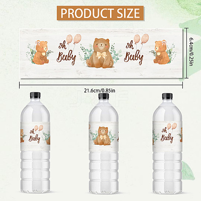 Bottle Label Adhesive Stickers DIY-WH0520-018-1