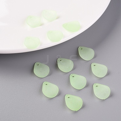 Transparent Frosted Acrylic Pendants MACR-S371-09A-728-1