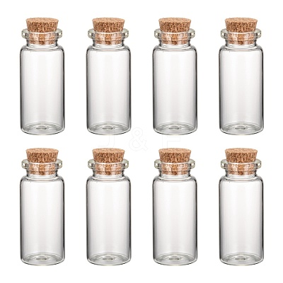 Glass Jar Bead Containers X-CON-Q004-1