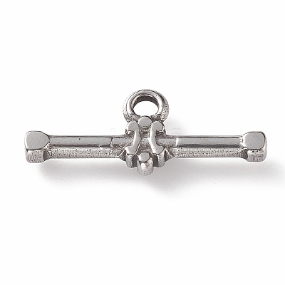 Non-Tarnish 304 Stainless Steel Toggle Clasps Parts LS-STAS-K209-04P-1